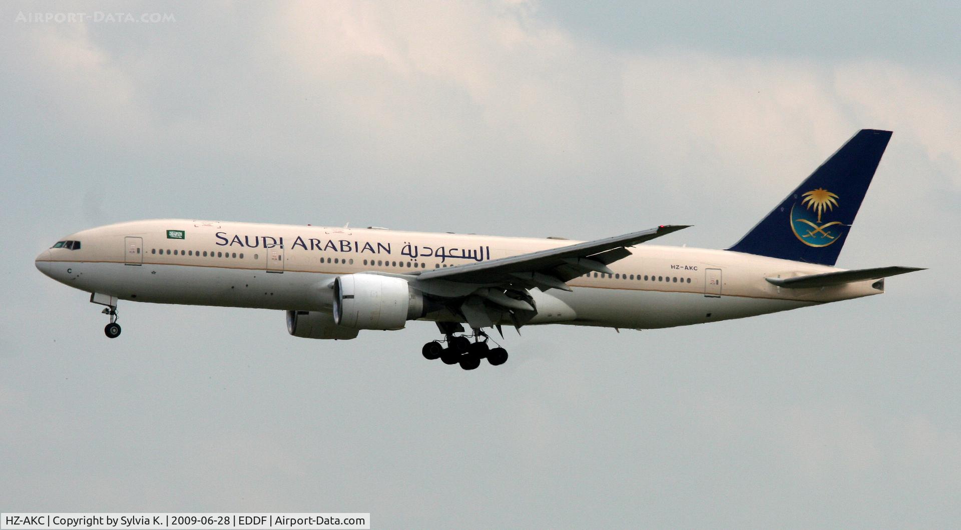 HZ-AKC, 1997 Boeing 777-268/ER C/N 28346, Saudi Arabian