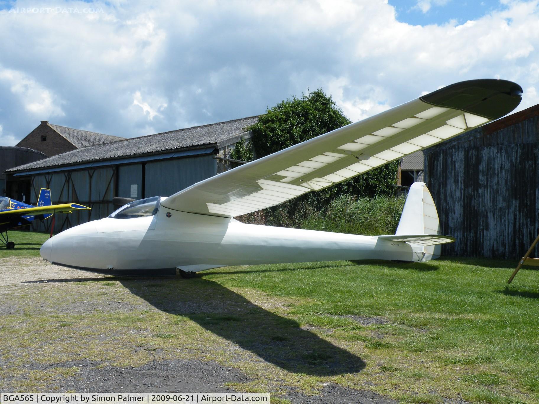 BGA565, 1947 Slingsby T-25 Gull 4 C/N 505, 1949 Slingsby T.25 Gull IV, c/n: 505
