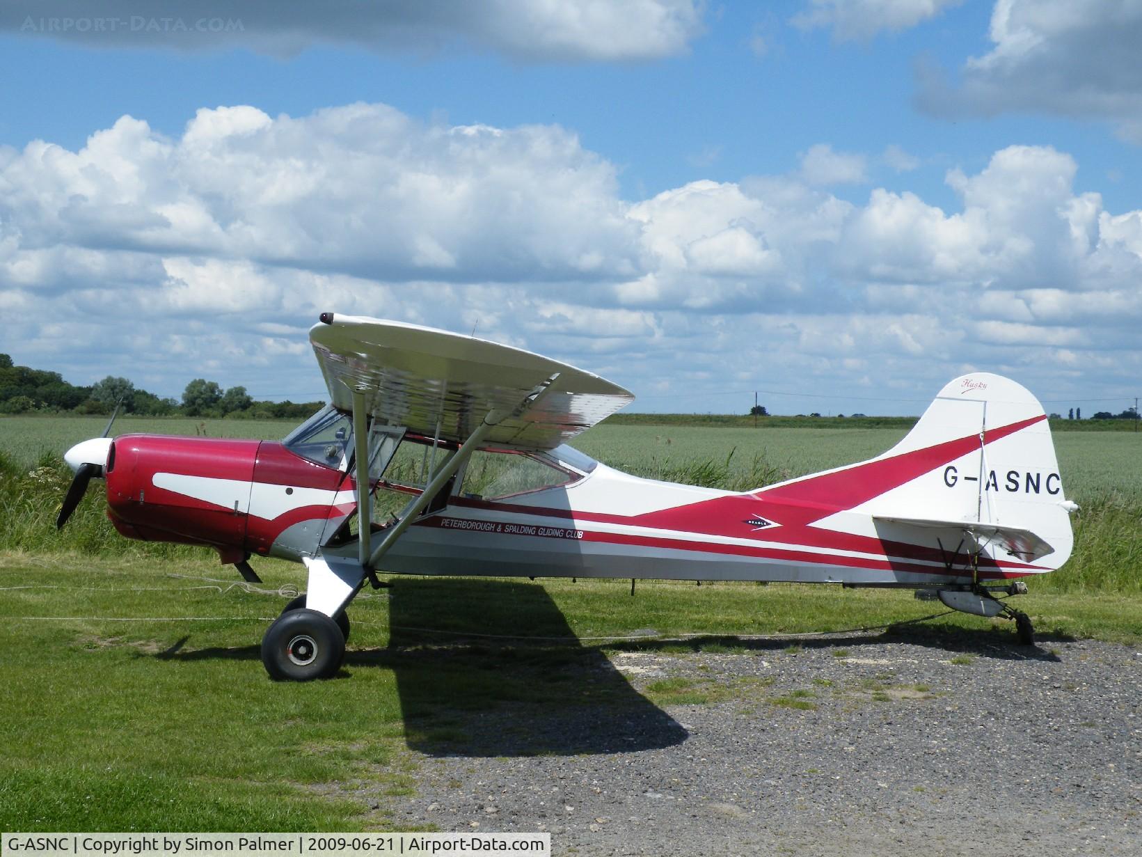 G-ASNC, 1963 Beagle D-5/180 Husky C/N 3678, Beagle Husky glider tug based at Crowland