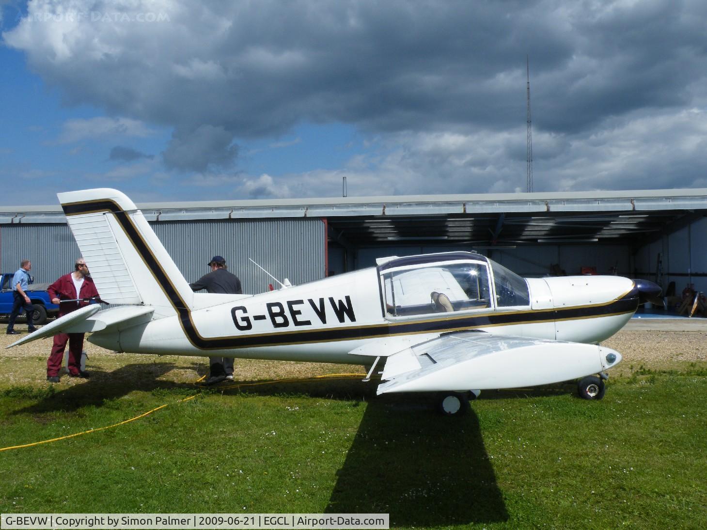 G-BEVW, 1977 Socata Rallye 150ST C/N 2928, Rallye 150 seen at Fenland