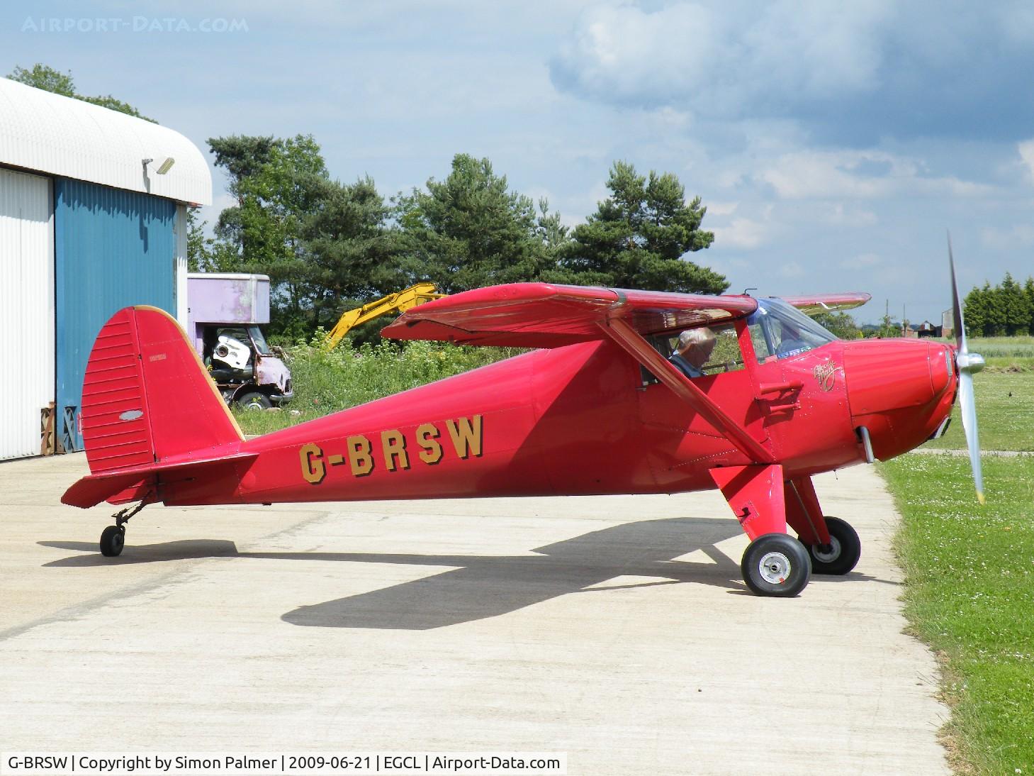 G-BRSW, 1946 Luscombe 8A C/N 3249, Silvaire
