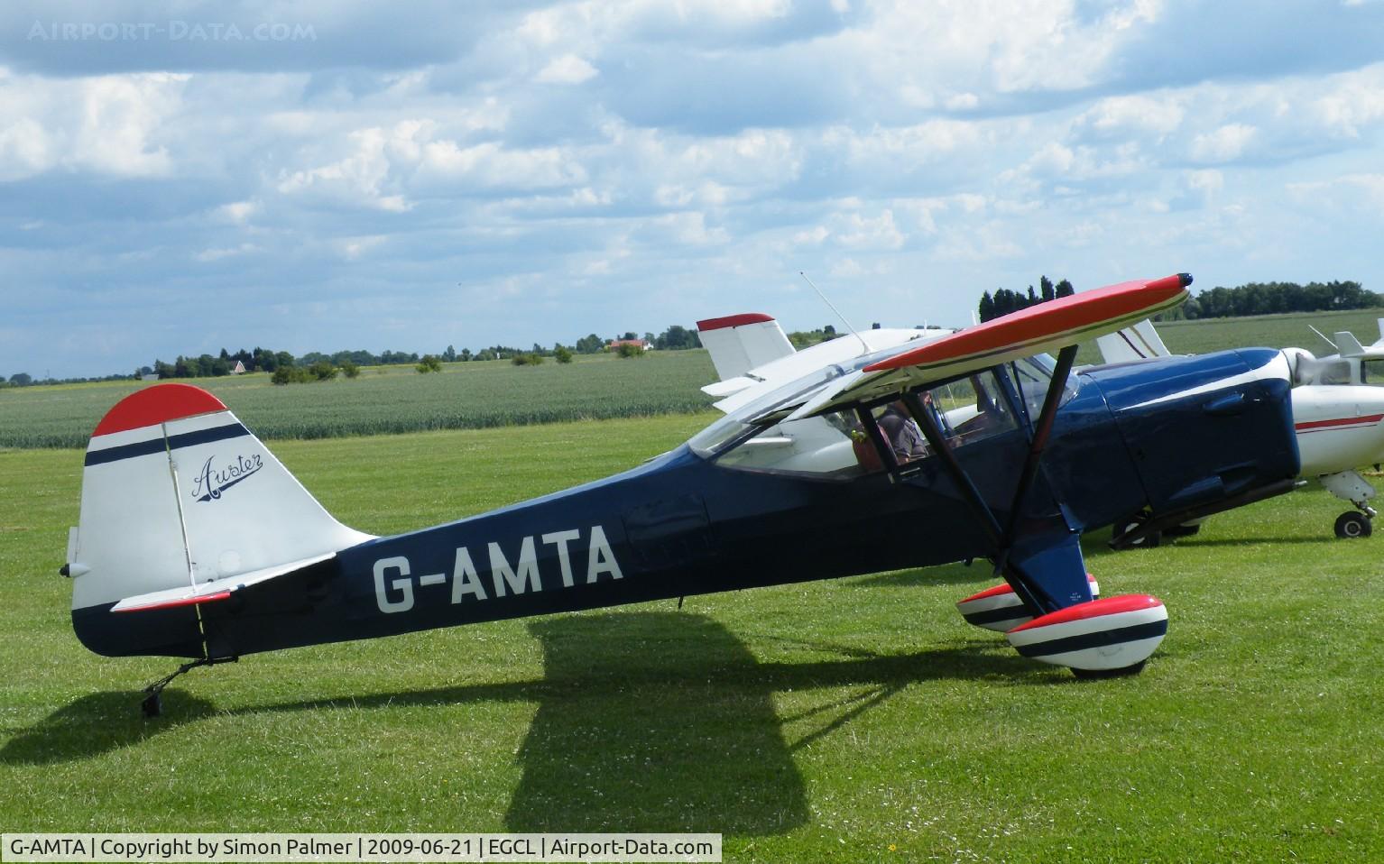 G-AMTA, 1952 Auster J-5F Aiglet Trainer C/N 2780, Smartly-painted Auster