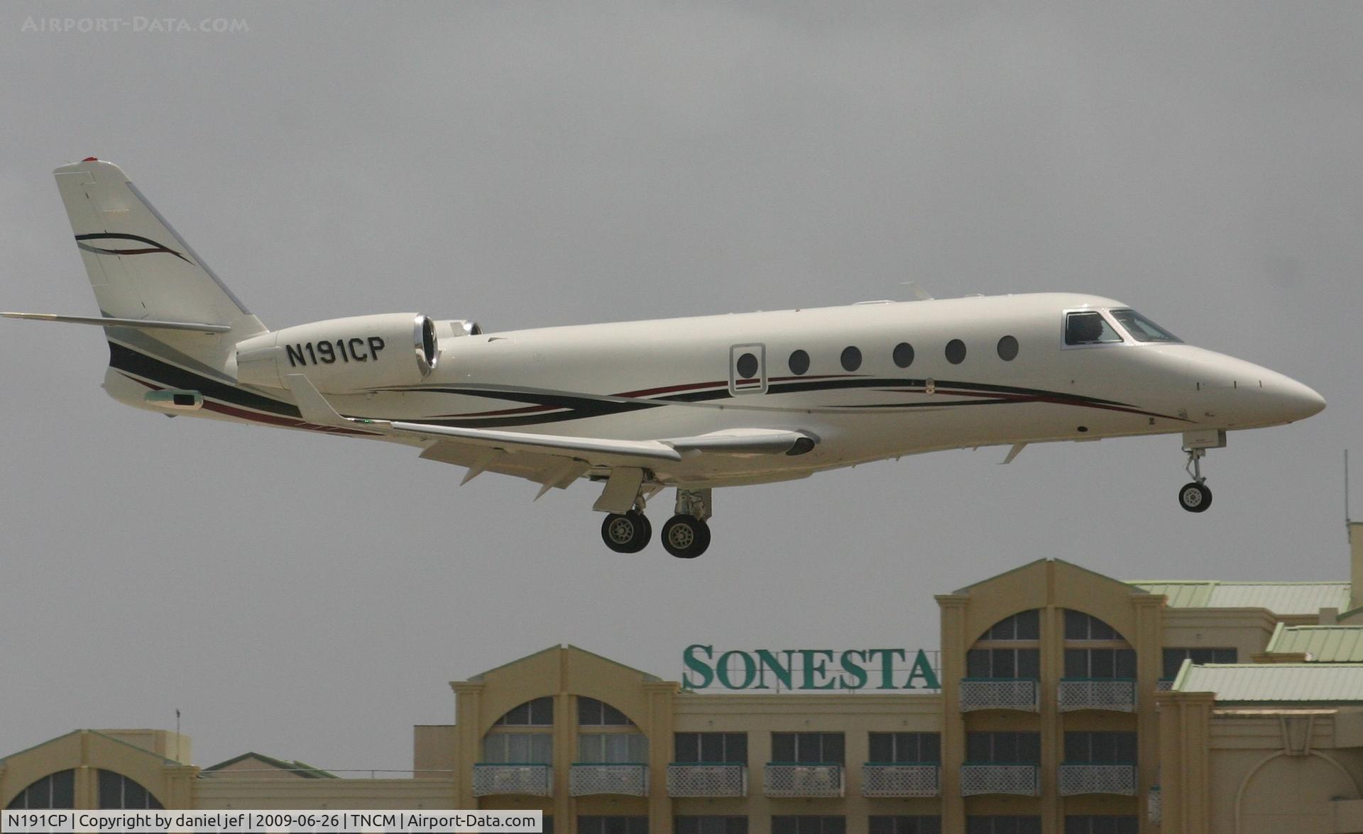 N191CP, 2008 Israel Aerospace Industries Gulfstream G150 C/N 249, Landing 10