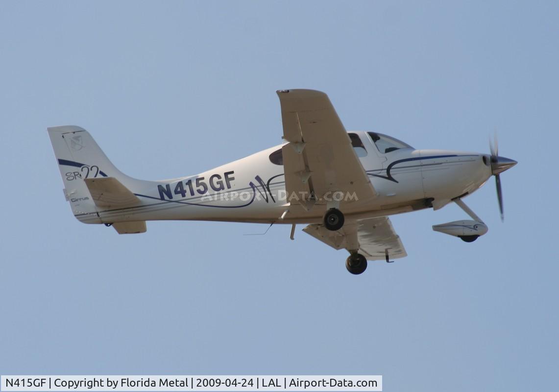 N415GF, 2001 Cirrus SR22 C/N 0067, Cirrus SR22