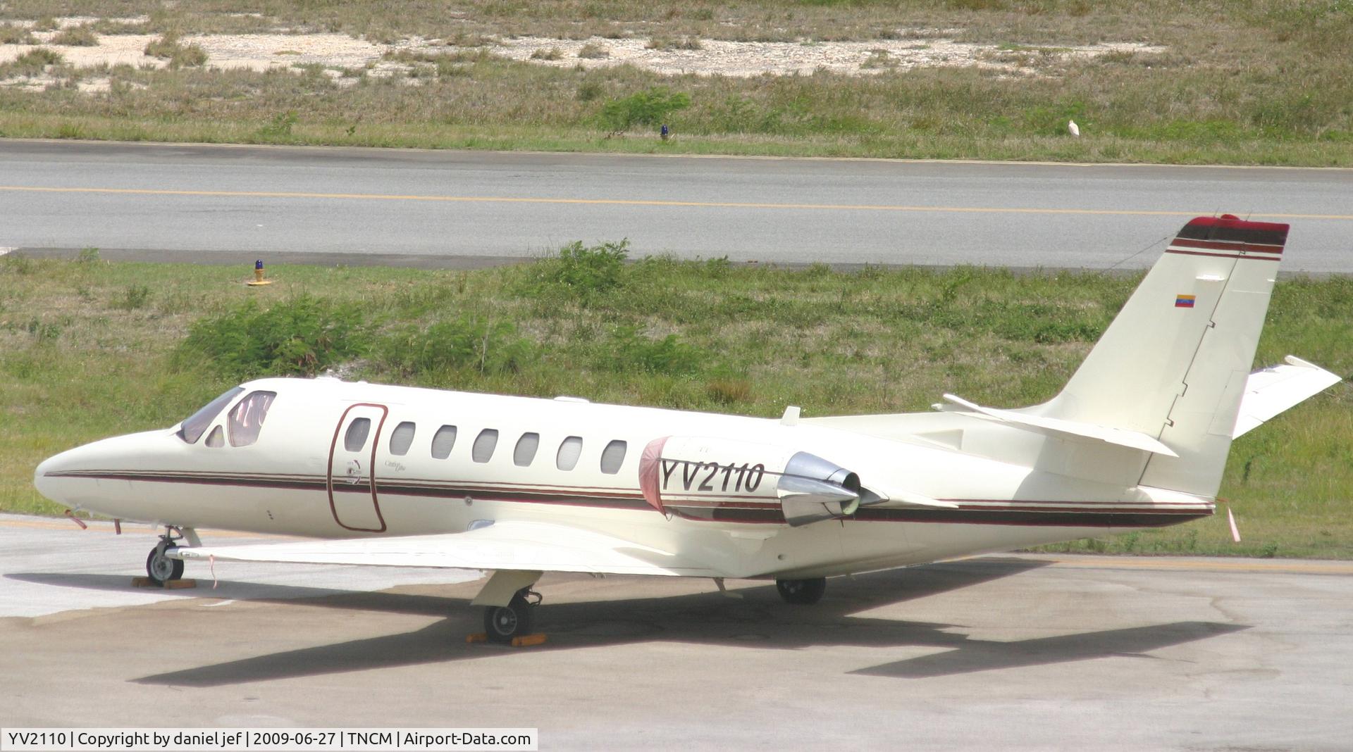 YV2110, 1999 Cessna 560 C/N 560-0511, park at the cargo ramp