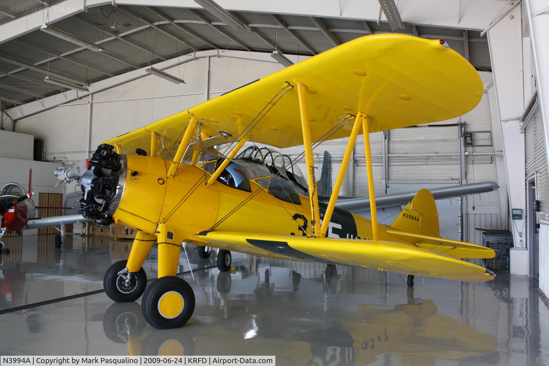 N3994A, 1985 Boeing 75 C/N AR-35, Stearman