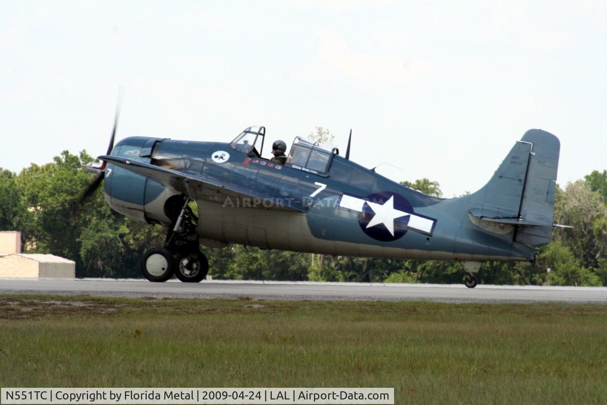 N551TC, 1944 General Motors (Grumman) FM-2 Wildcat C/N 47160, Grumman FM-2