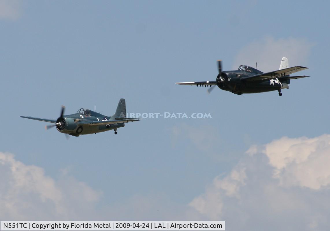 N551TC, 1944 General Motors (Grumman) FM-2 Wildcat C/N 47160, Grumman FM-2