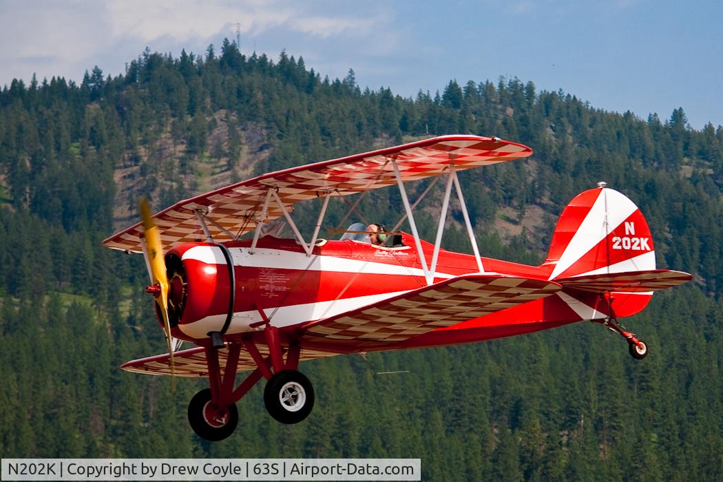 N202K, 1948 Great Lakes 2T-1 Sport Trainer C/N 28, First Flight After Restoration