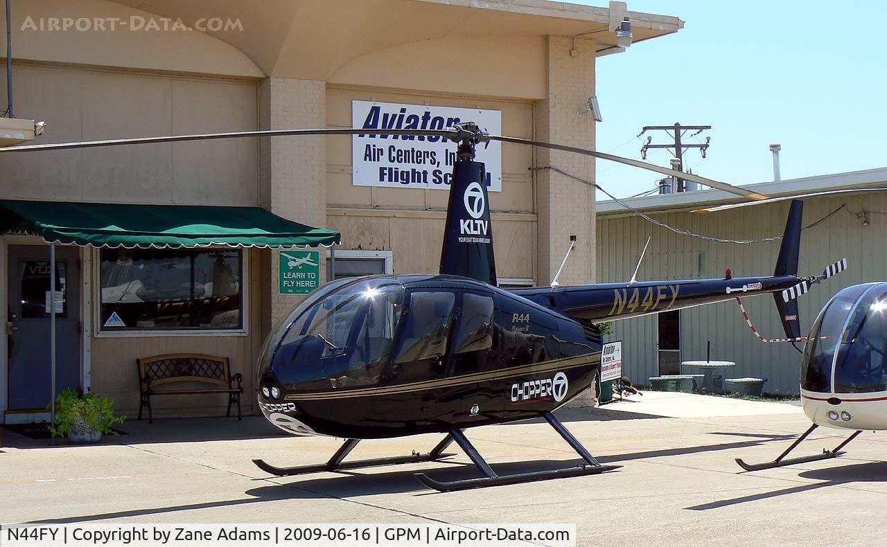 N44FY, 2007 Robinson R44 II C/N 11594, At Grand Prairie Municipal