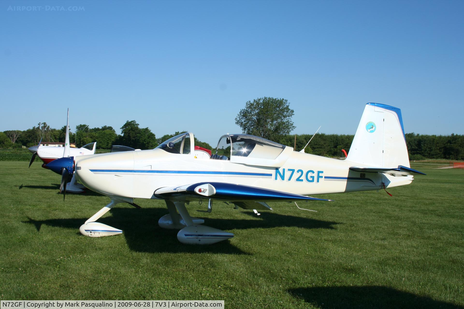 N72GF, 2005 Vans RV-7A C/N 71012, RV-7A
