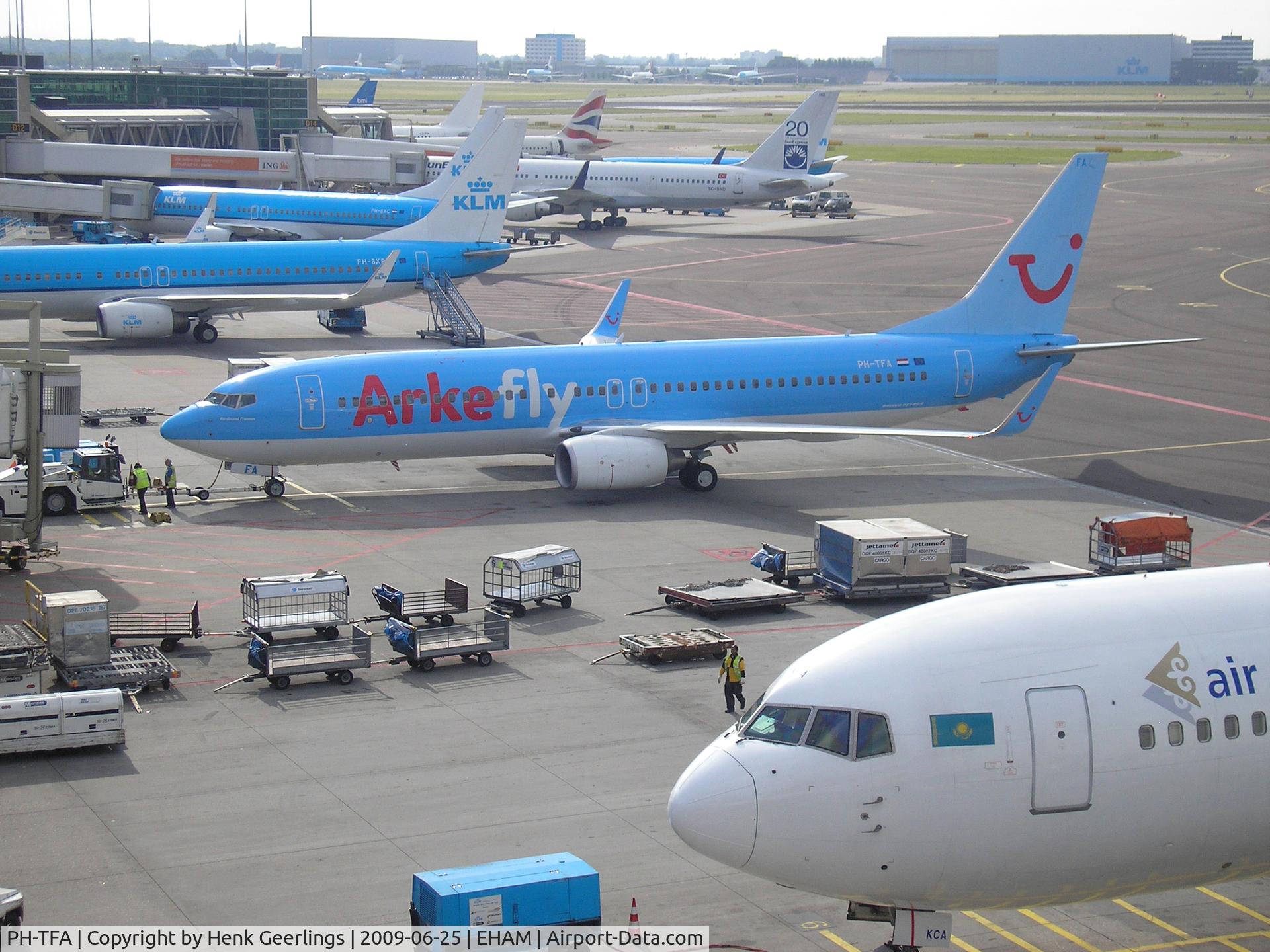 PH-TFA, 2007 Boeing 737-8K5 C/N 35100, Schiphol