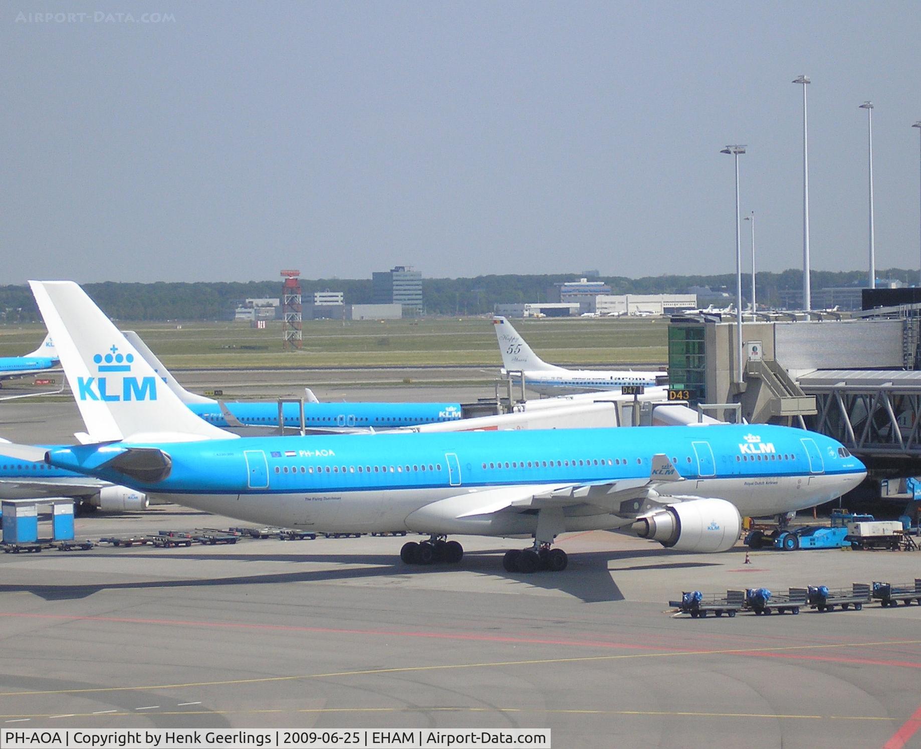 PH-AOA, 2005 Airbus A330-203 C/N 682, Schiphol Airport