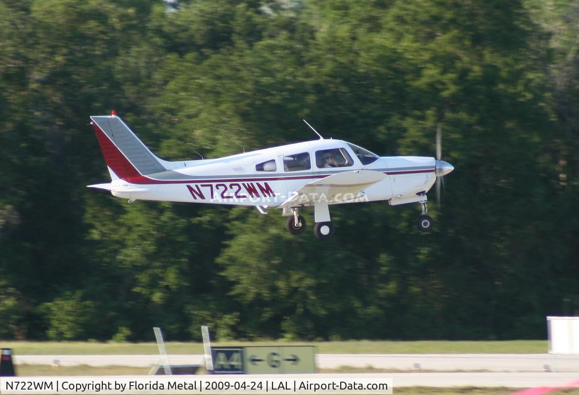 N722WM, 1974 Piper PA-28R-200 C/N 28R-7435045, Piper PA-28R-200