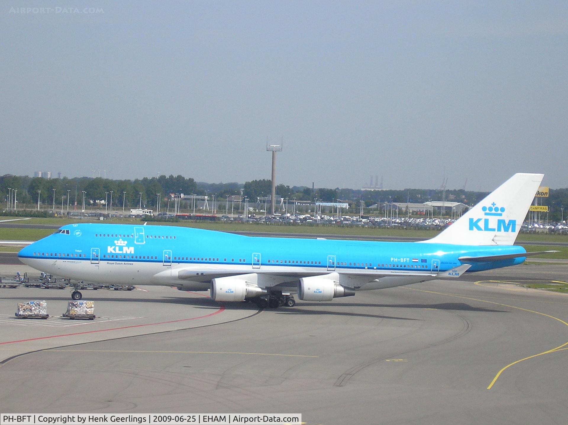 PH-BFT, 1997 Boeing 747-406BC C/N 28459, Schiphol Airport , departure