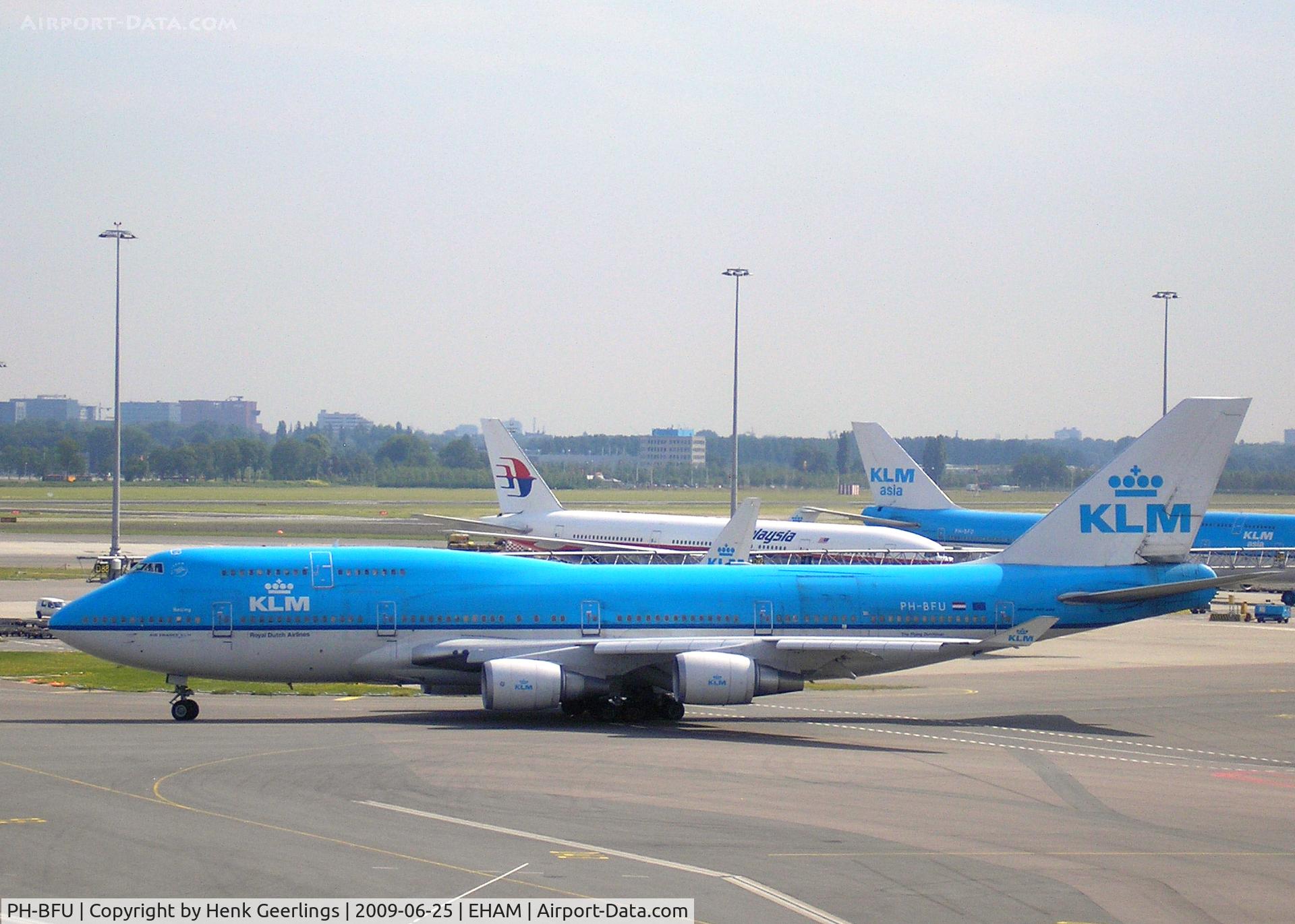PH-BFU, 1997 Boeing 747-406BC C/N 28196, Schiphol Airport , departure