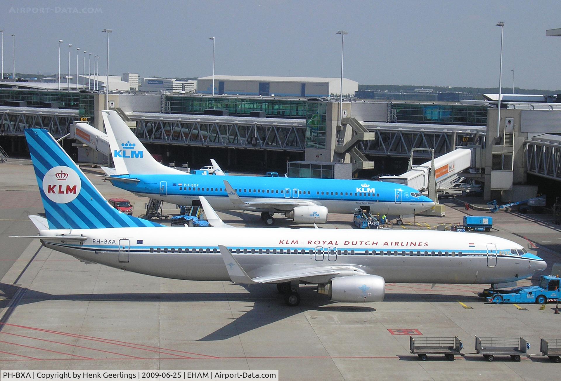 PH-BXA, 1998 Boeing 737-8K2 C/N 29131, Schiphol Airport , Retro cs