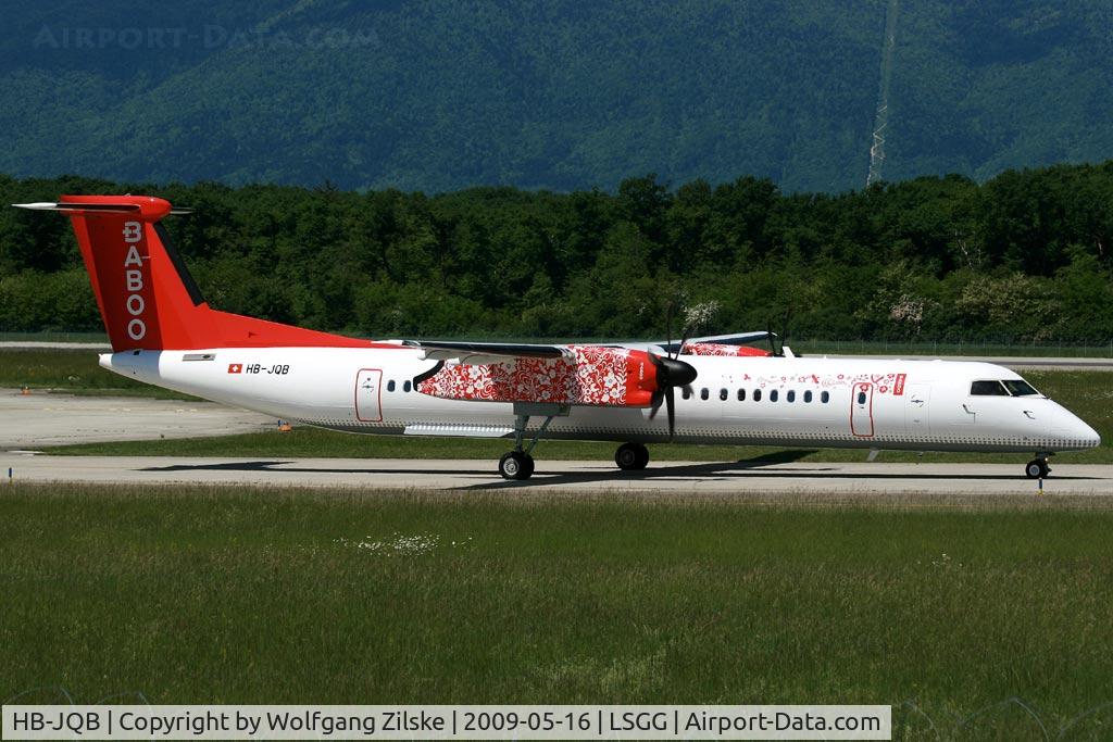 HB-JQB, 2007 De Havilland Canada DHC-8-402Q Dash 8 C/N 4175, visitor
