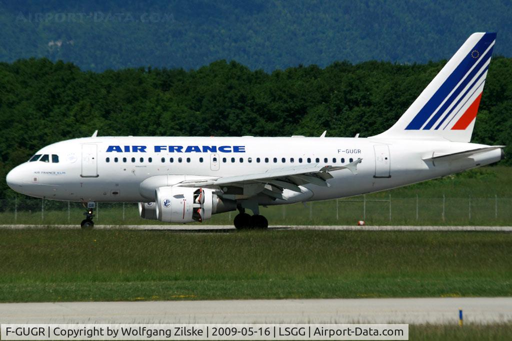 F-GUGR, 2007 Airbus A318-111 C/N 3009, visitor