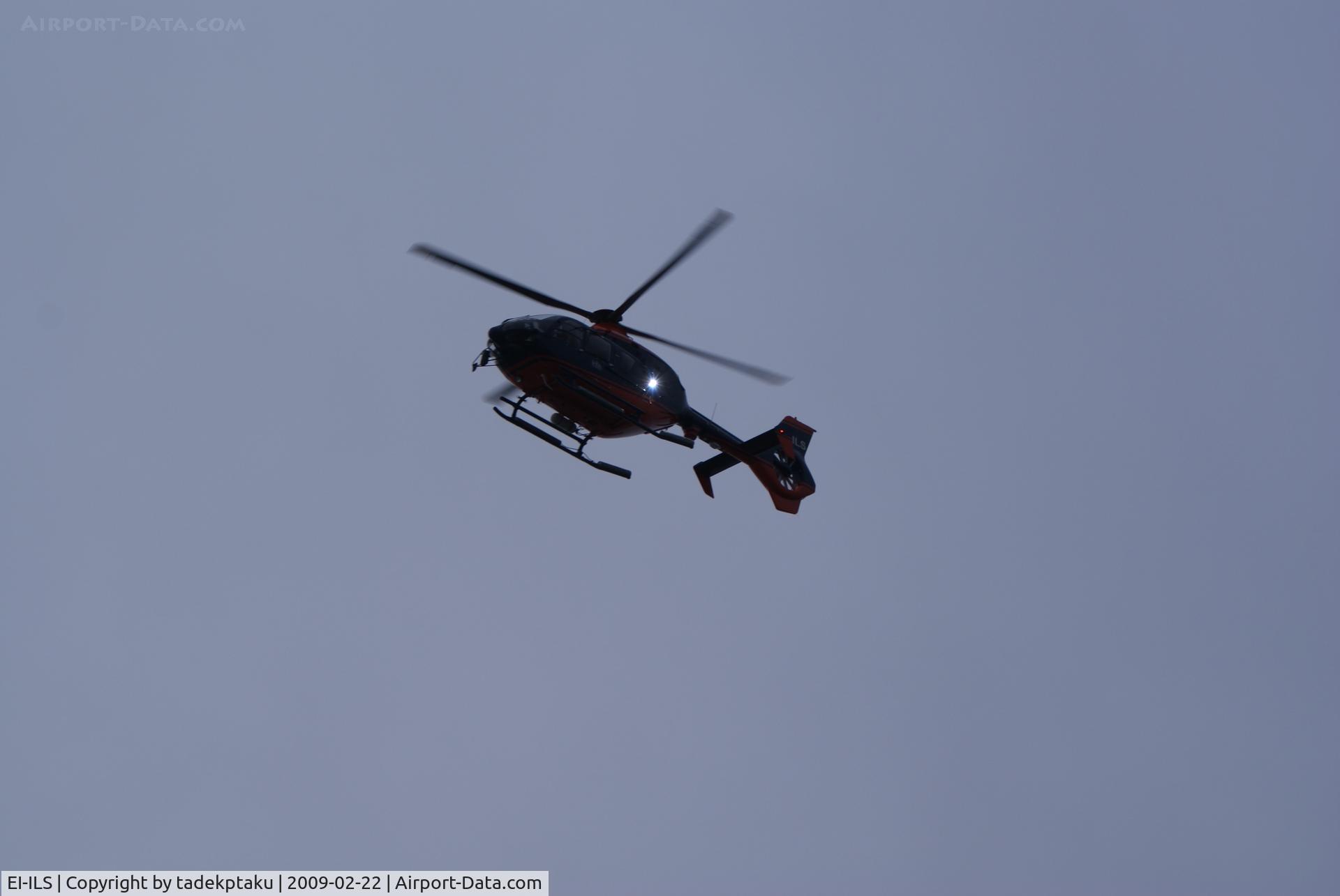 EI-ILS, 2008 Eurocopter EC-135T-2+ C/N 0712, EI-ILS in flight near Sheeps Head, Ireland