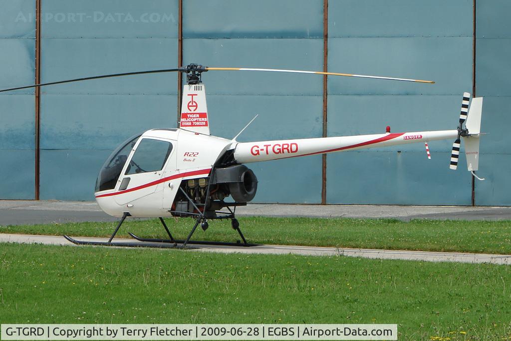 G-TGRD, 1997 Robinson R22 Beta II C/N 2712, Tiger Helicopters based at Shobdon