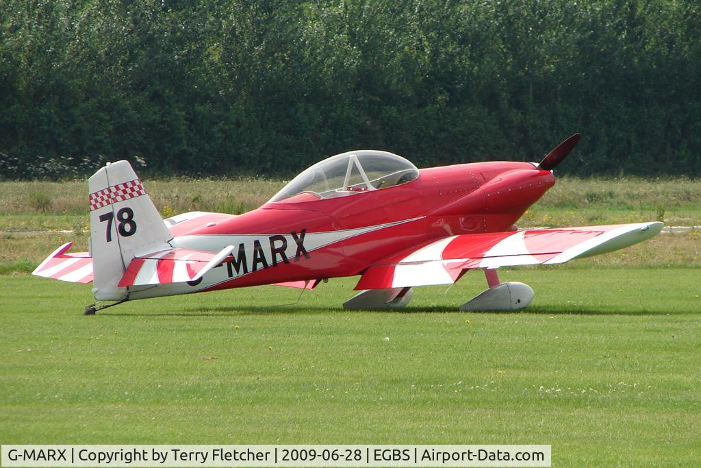 G-MARX, 1996 Vans RV-4 C/N 2394-1211, Vans RV-4 at Shobdon on the Day of the 2009 LAA Regional Strut Fly-in