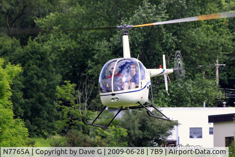N7765A, 1989 Robinson R22 Beta C/N 1079, Training at Northeast Helicopters, Ellington, CT