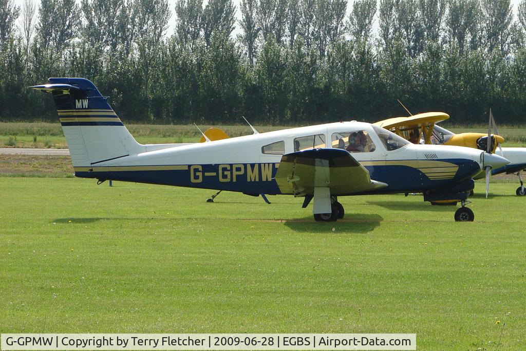 G-GPMW, 1980 Piper PA-28RT-201T Turbo Arrow IV Arrow IV C/N 28R-8031041, Piper at Shobdon on the Day of the 2009 LAA Regional Strut Fly-in