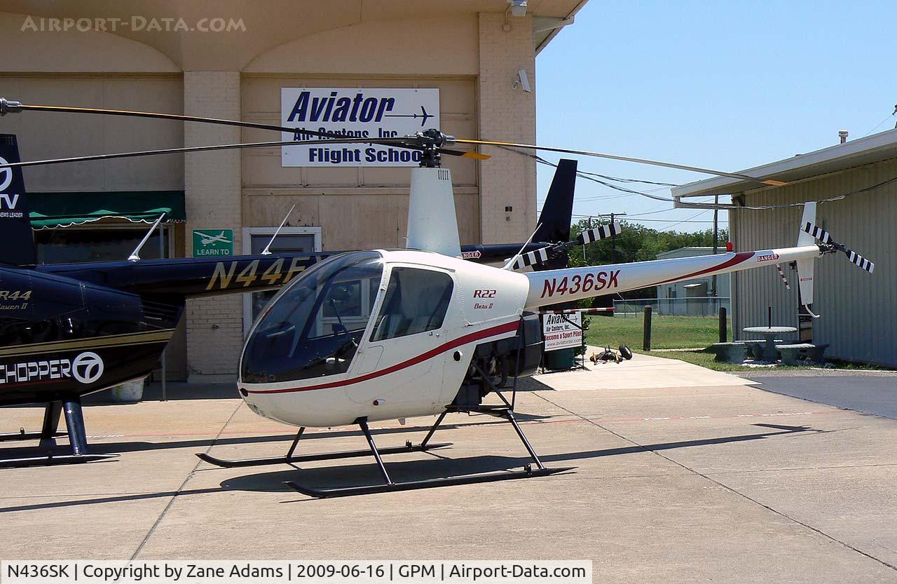N436SK, 1999 Robinson R22 C/N 2954, At Grand Prairie Municipal