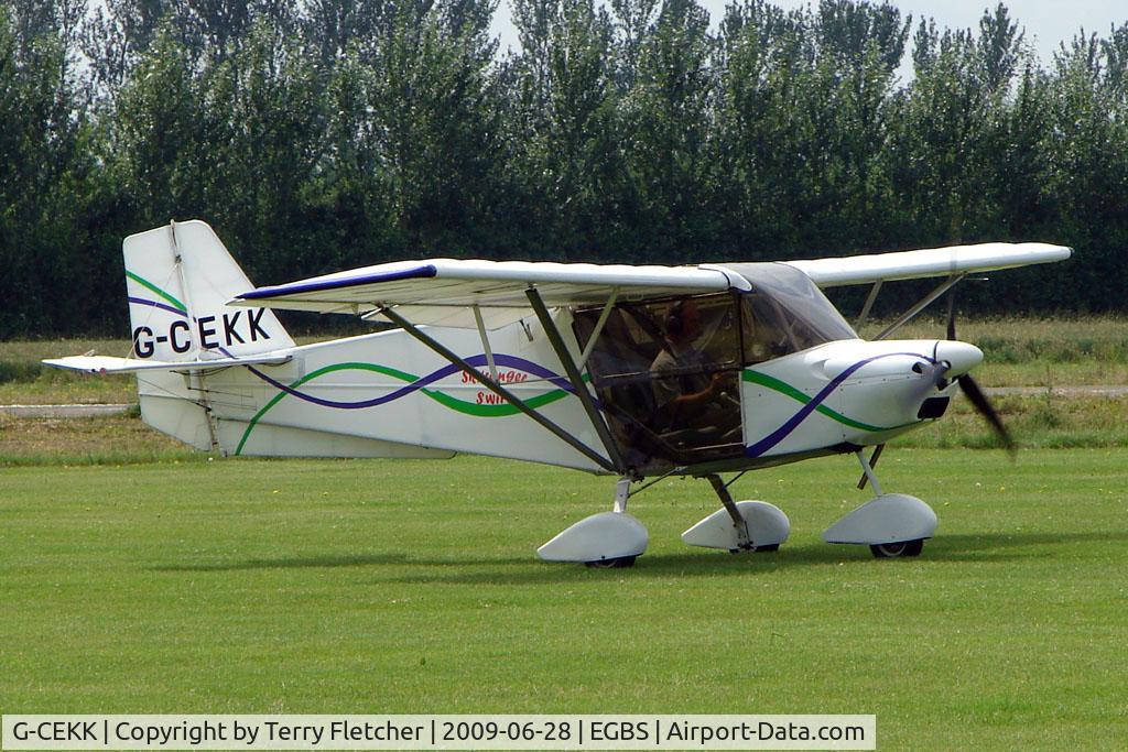 G-CEKK, 2007 Skyranger Swift 912S(1) C/N BMAA/HB/522, Skyranger Swift at Shobdon on the Day of the 2009 LAA Regional Strut Fly-in
