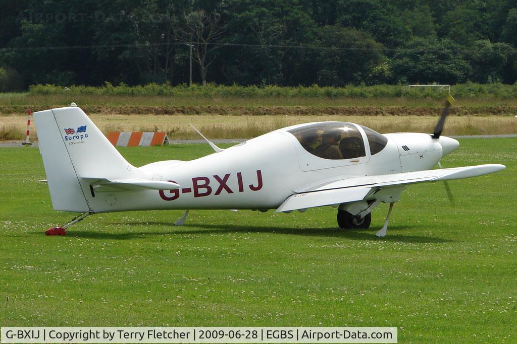 G-BXIJ, 1997 Europa Monowheel C/N PFA 247-12698, Europa at Shobdon