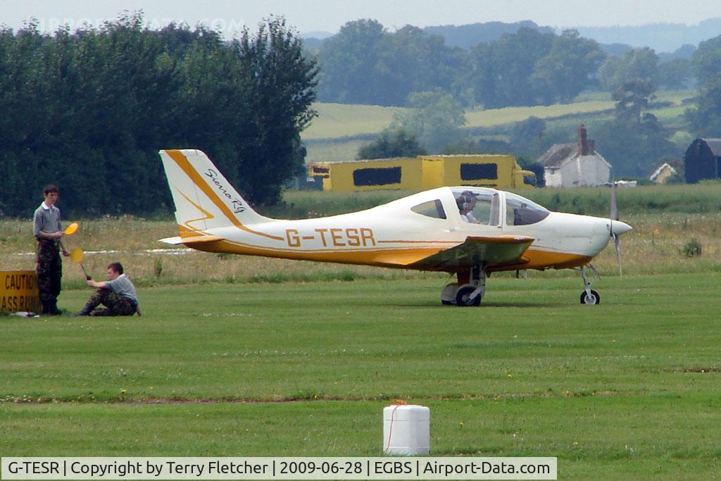G-TESR, 2008 Tecnam P-2002RG Sierra C/N PFA 333A-14758, Tecnam P2002 at Shobdon on the Day of the 2009 LAA Regional Strut Fly-in