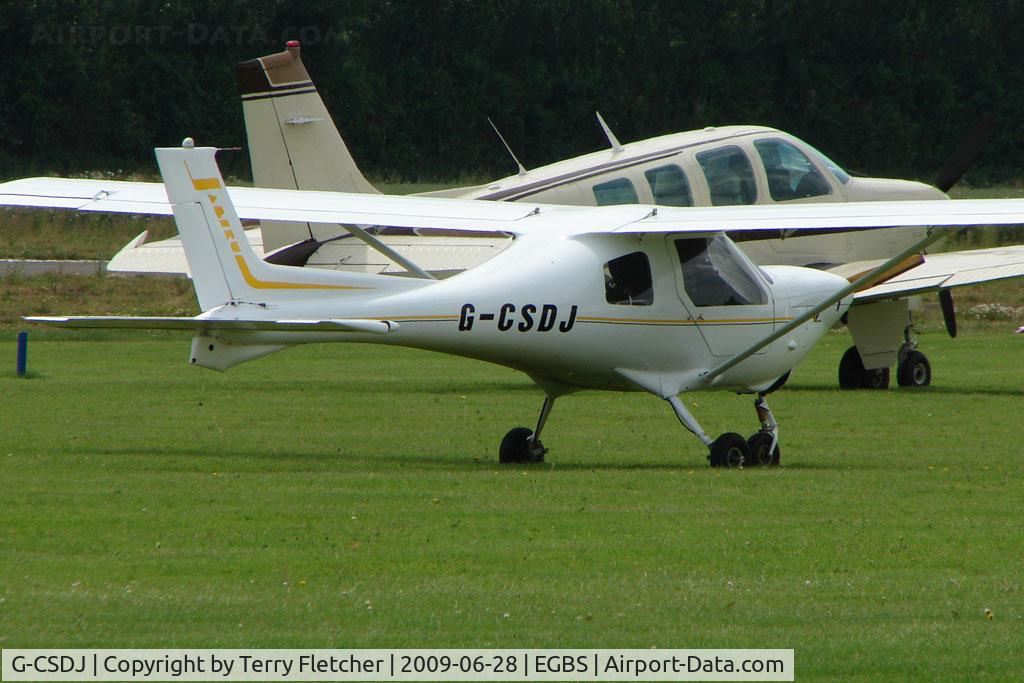 G-CSDJ, 1999 Jabiru UL C/N PFA 274A-13337, Jabiru UL at Shobdon on the Day of the 2009 LAA Regional Strut Fly-in