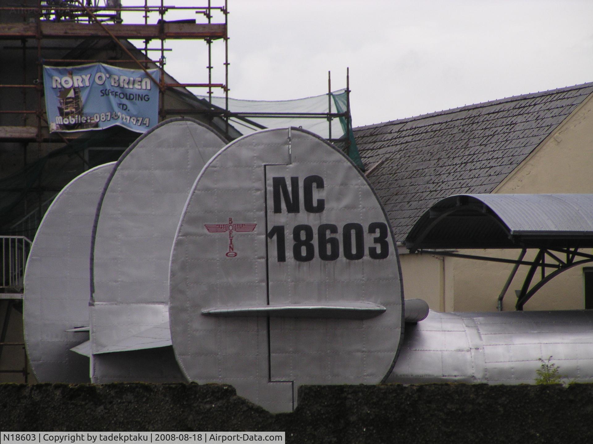 N18603, 1939 Boeing 314 C/N 1990, replica? in Ireland