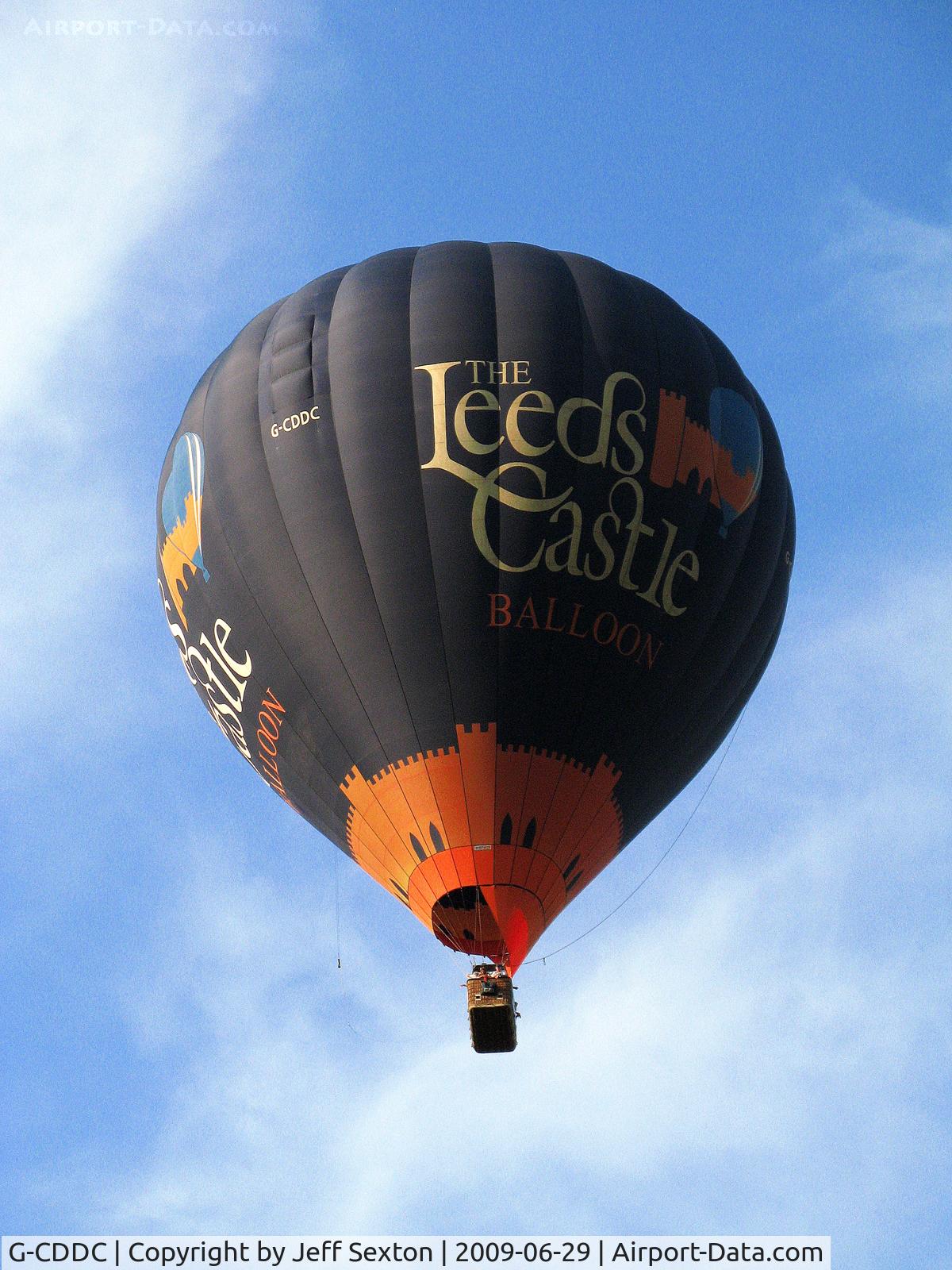 G-CDDC, 2005 Cameron Balloons Ltd CAMERON Z-275 C/N 10656, Balloon flight over Maidstone, Kent,