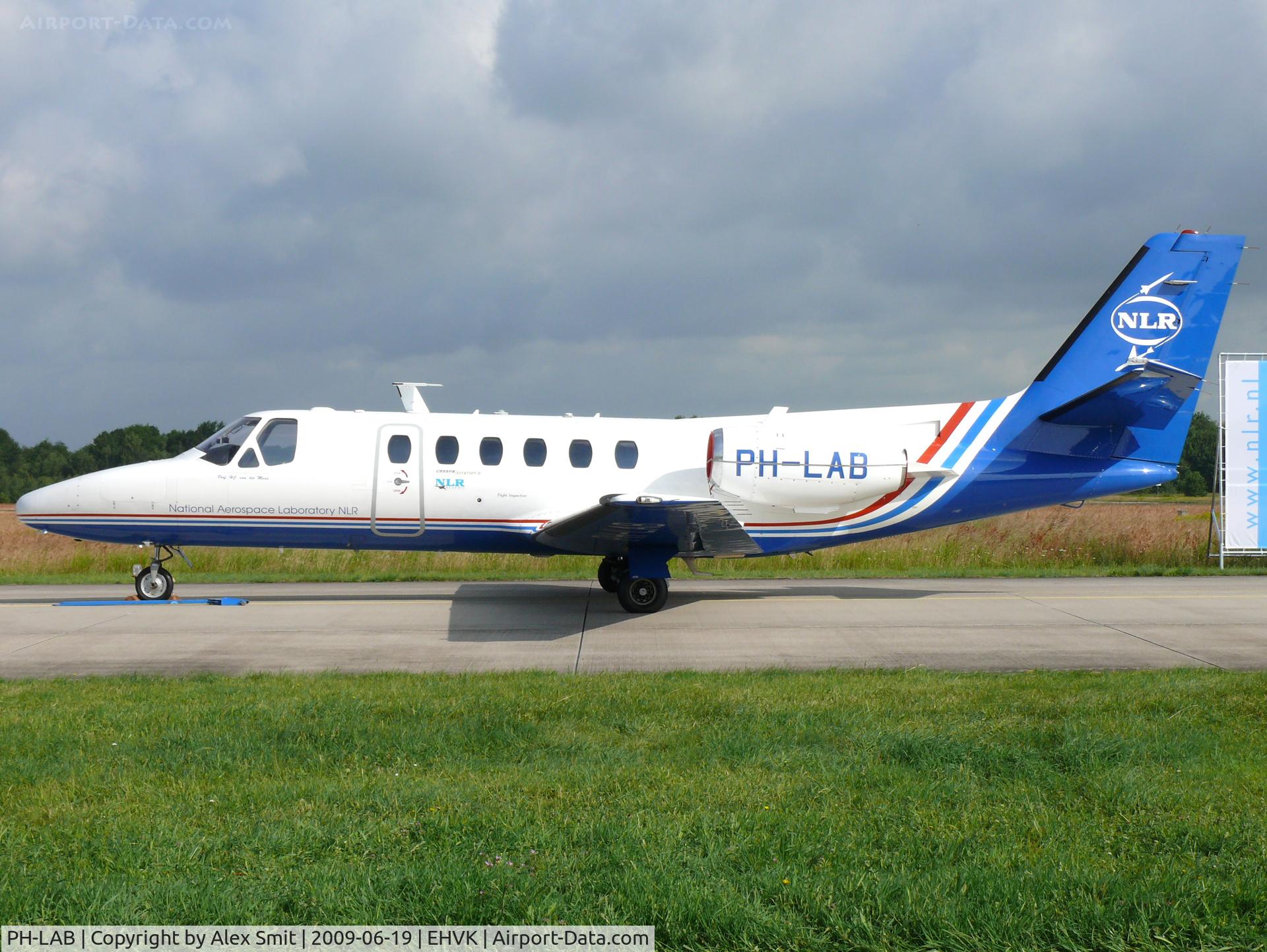 PH-LAB, 1992 Cessna 550 Citation II C/N 550-0712, Cessna C550 Citation II PH-LAB Nationale Aerospace Laboratory NLR