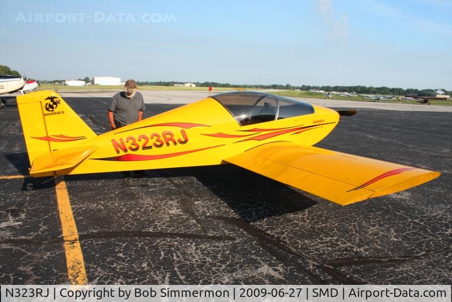 N323RJ, 2003 Sonex Sonex C/N 0121, I gotta build me one of these!  Fort Wayne, Indiana - Smith Field fly-in breakfast.