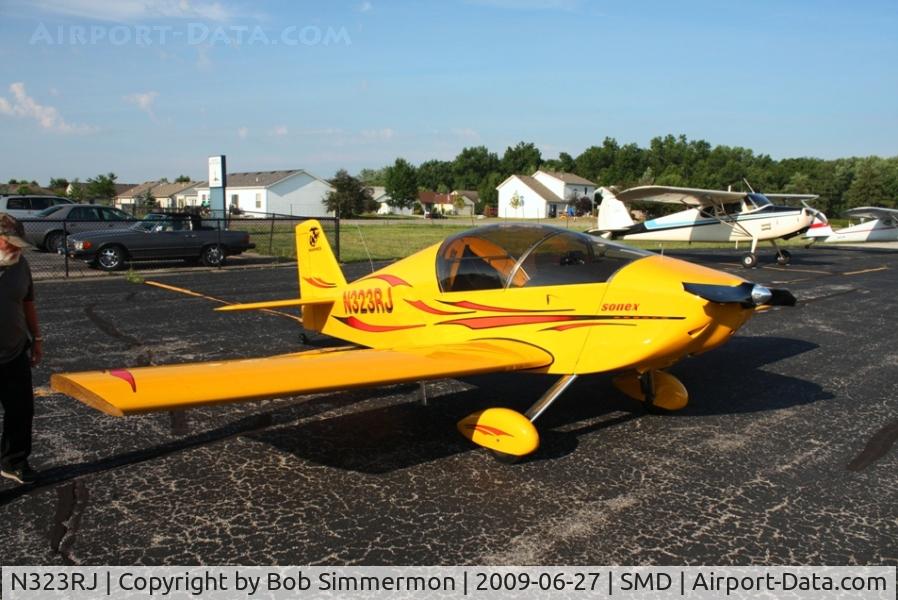N323RJ, 2003 Sonex Sonex C/N 0121, Fort Wayne, Indiana - Smith Field fly-in breakfast.