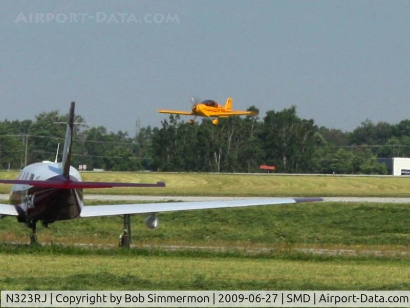 N323RJ, 2003 Sonex Sonex C/N 0121, Departing 13 at Fort Wayne's Smith Field.