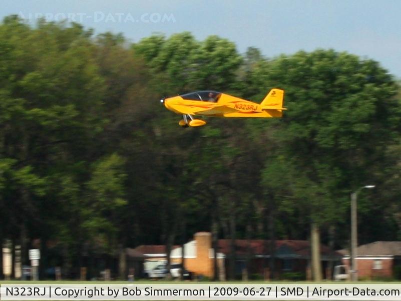 N323RJ, 2003 Sonex Sonex C/N 0121, Departing Fort Wayne's Smith Field