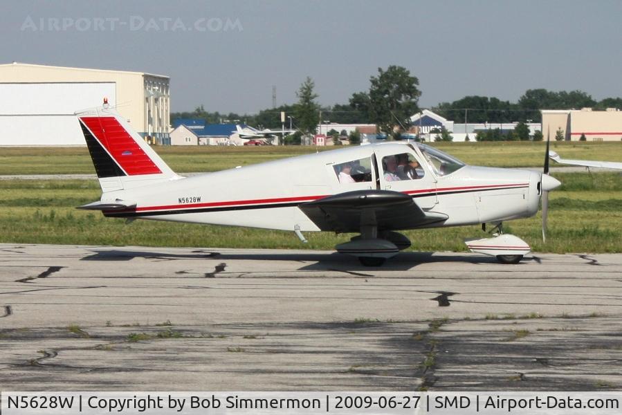 N5628W, 1962 Piper PA-28-160 Cherokee C/N 28-773, Fort Wayne, Indiana - Smith Field fly-in breakfast.