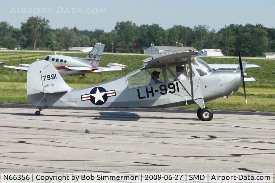 N66356, 1947 Aeronca 7BCM C/N 7BCM-206, Fort Wayne, Indiana - Smith Field fly-in breakfast.