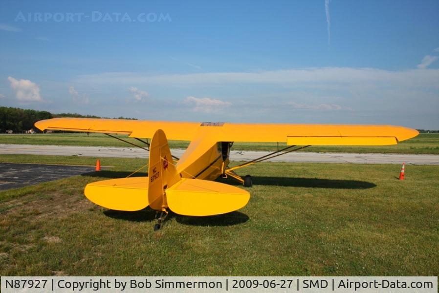 N87927, 1946 Piper J3C-65 Cub Cub C/N 15545, Fort Wayne, Indiana - Smith Field fly-in breakfast.