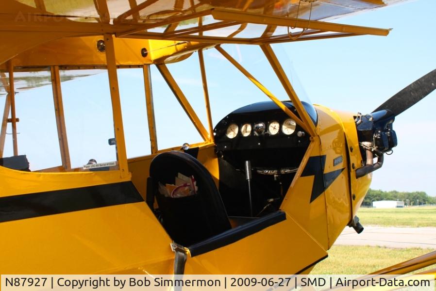 N87927, 1946 Piper J3C-65 Cub Cub C/N 15545, Fort Wayne, Indiana - Smith Field fly-in breakfast.