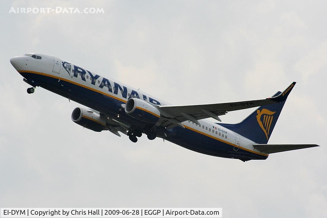 EI-DYM, 2008 Boeing 737-8AS C/N 36575, Ryanair