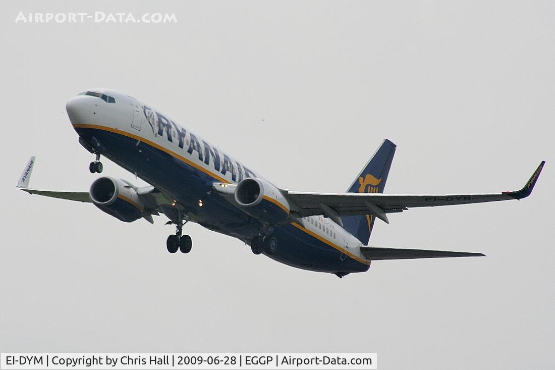 EI-DYM, 2008 Boeing 737-8AS C/N 36575, Ryanair