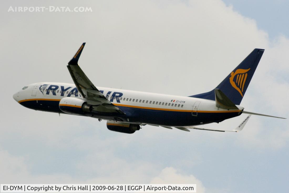 EI-DYM, 2008 Boeing 737-8AS C/N 36575, Ryanair