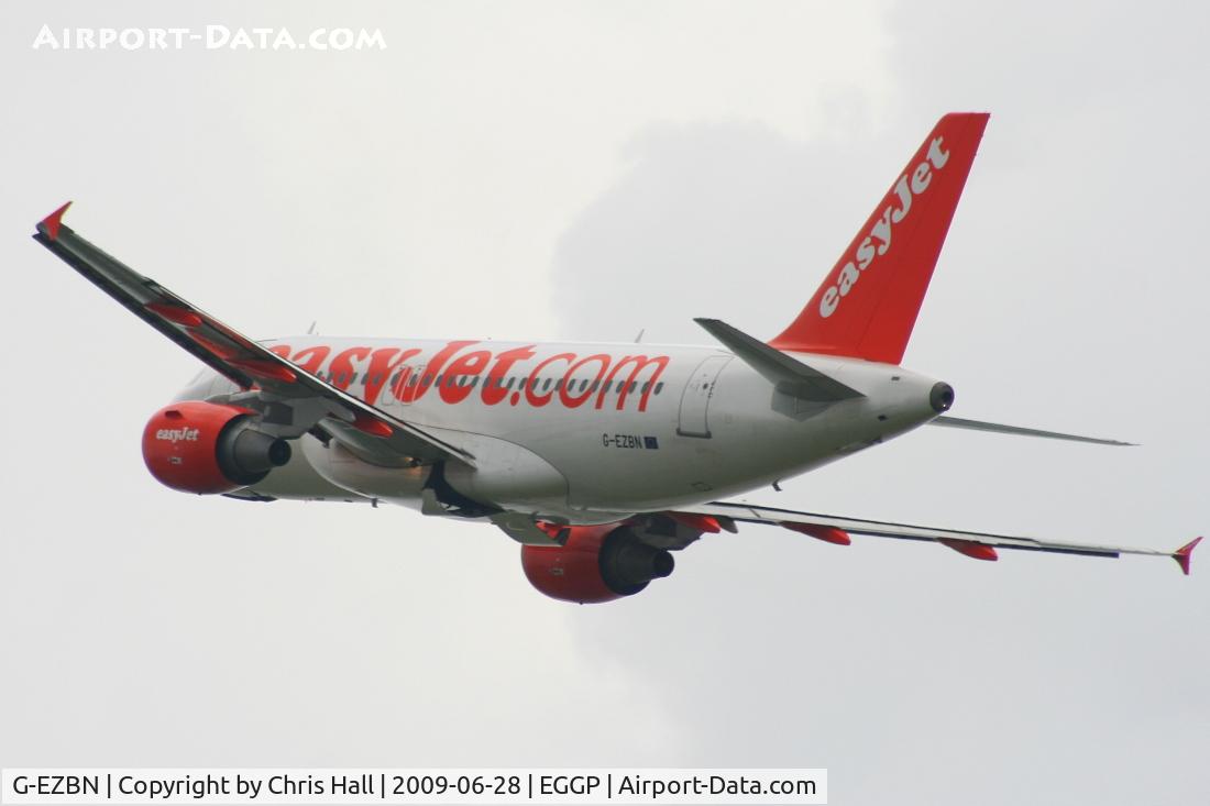 G-EZBN, 2007 Airbus A319-111 C/N 3061, Easyjet