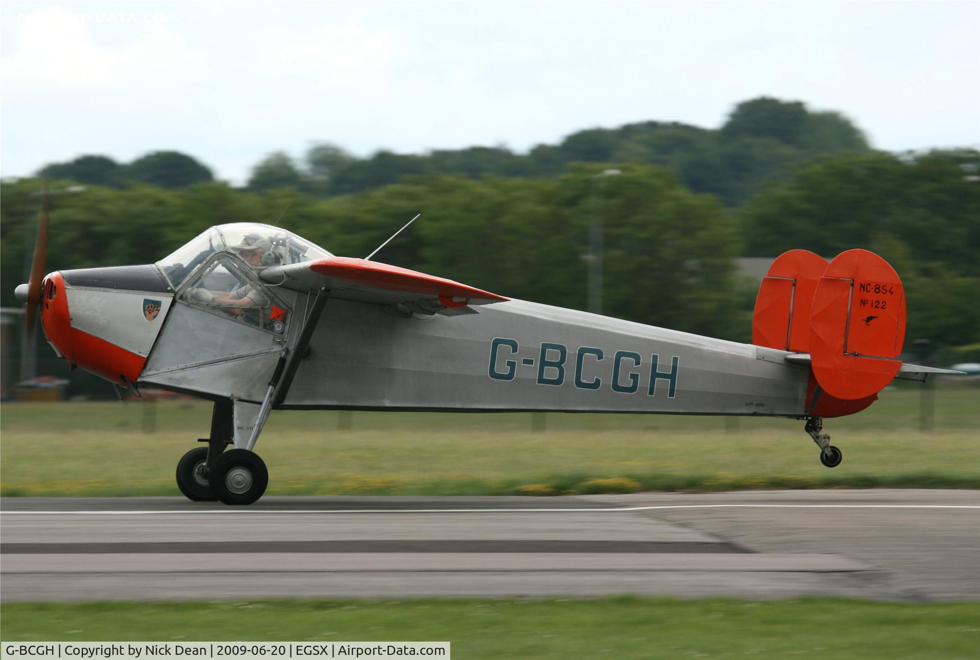 G-BCGH, 1950 Nord NC-854S C/N 122, EGSX
