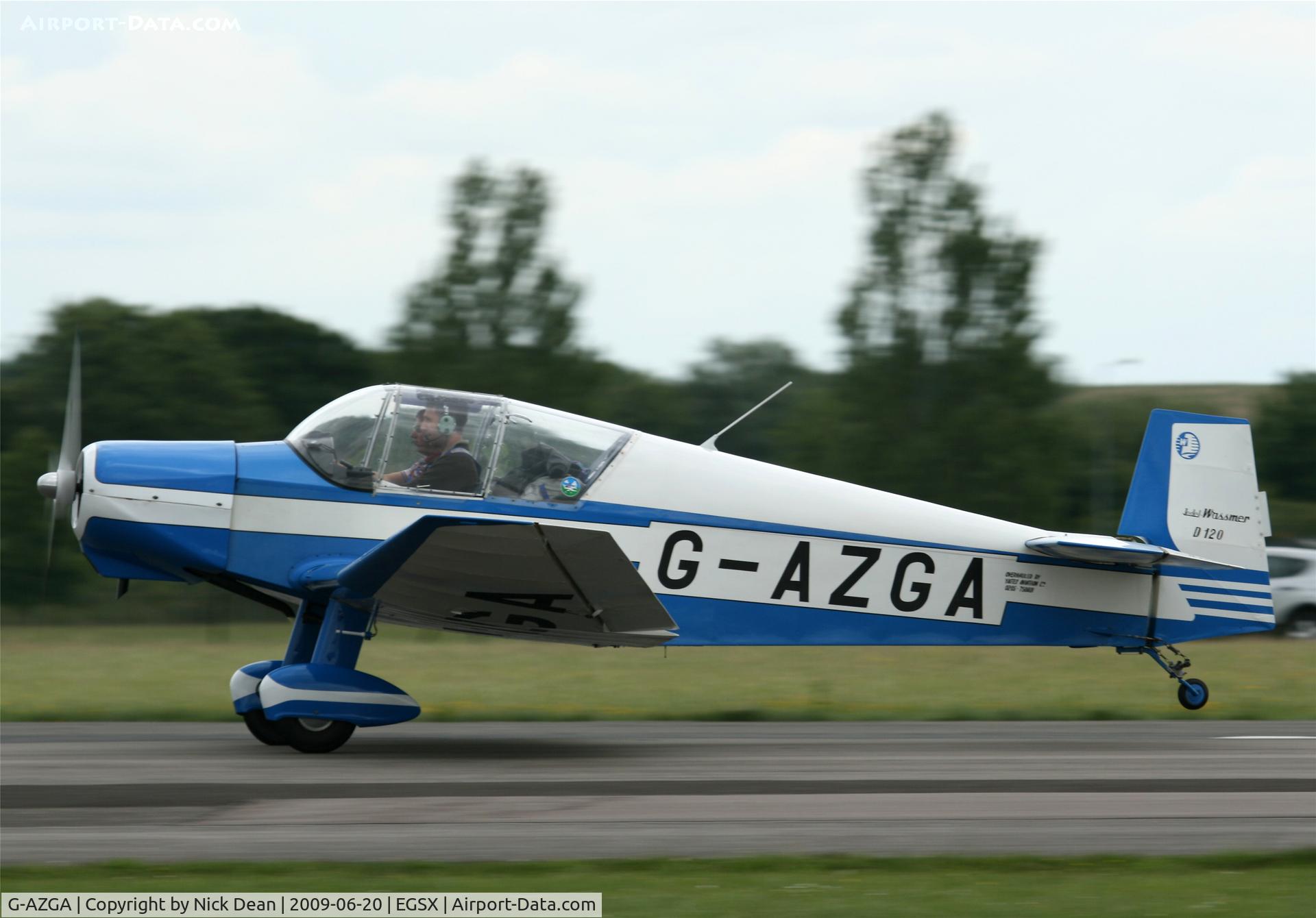 G-AZGA, 1959 Jodel D-120A Paris-Nice C/N 144, EGSX